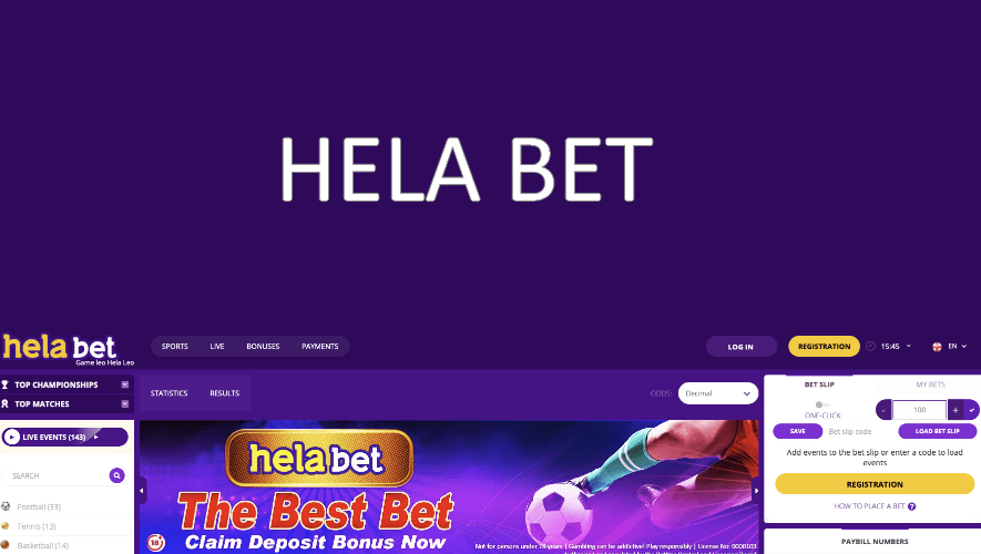 Registration and Verification Guide on Helabet